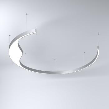 zentrales Lichtsystem für hohe Räume